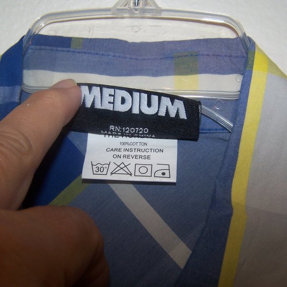 THE HUNDREDS PLAID CASUAL DRESS SHIRT S3556 - Picture 7 of 13